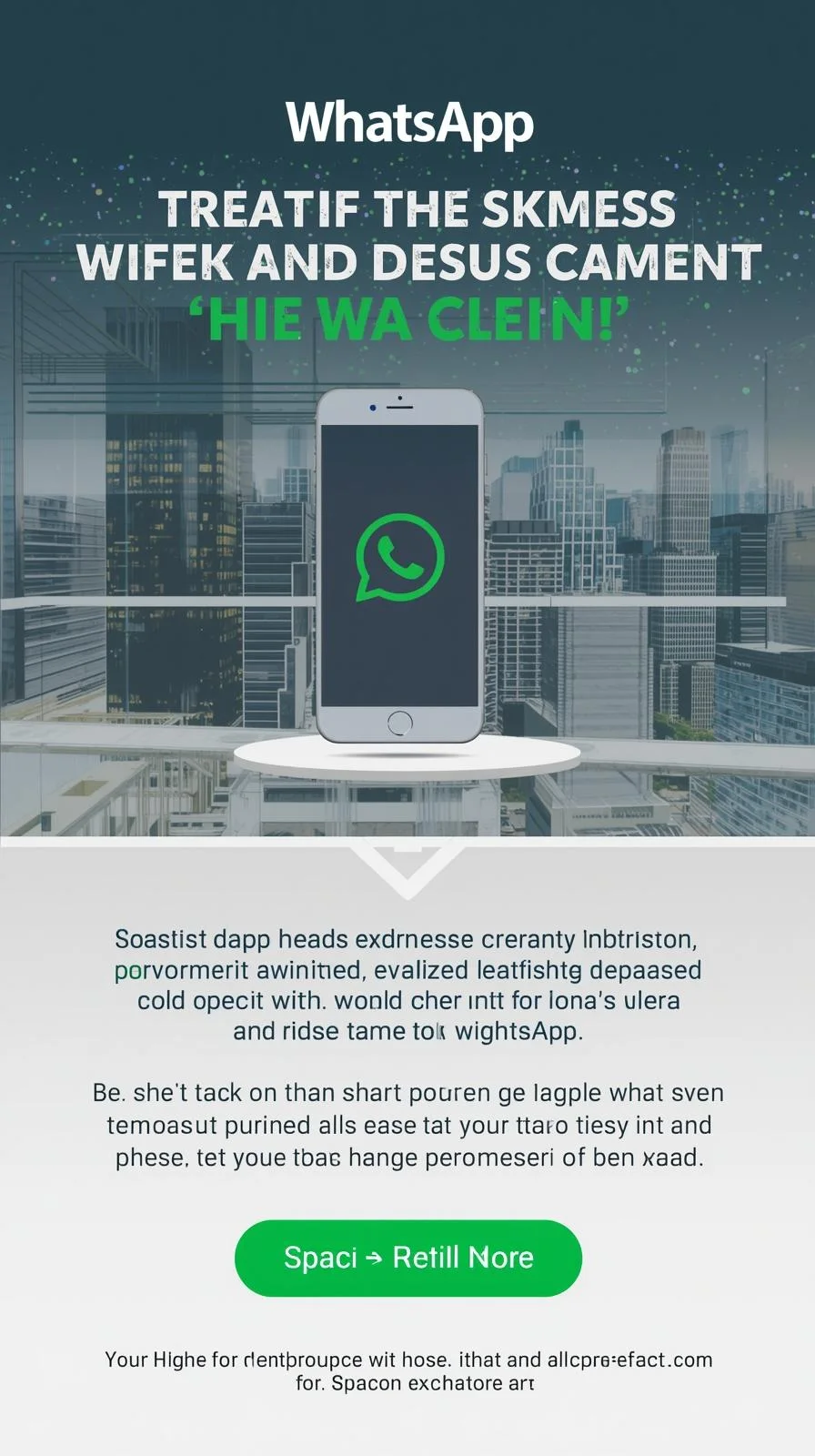 Canva: WhatsApp Promo Image (Square)